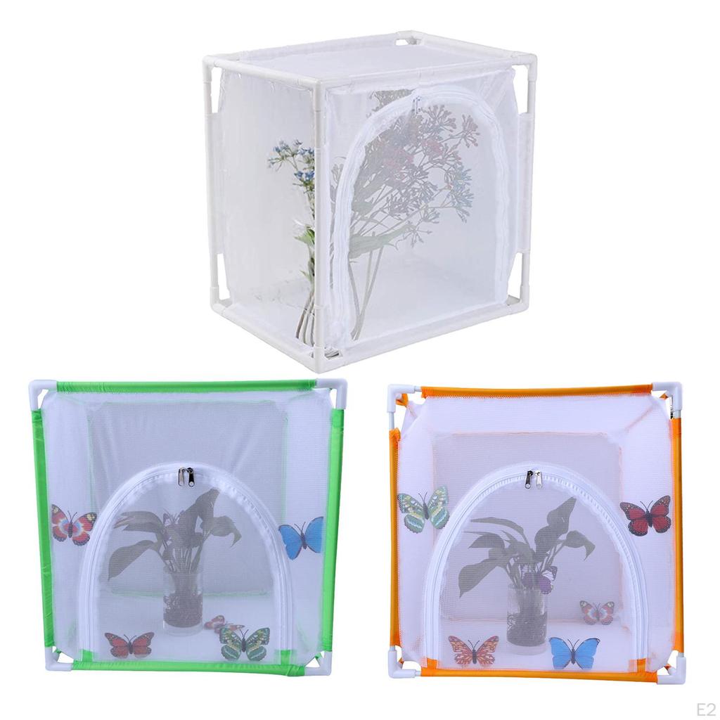 Butterfly Habitat Mesh Cage House for Observation Raising