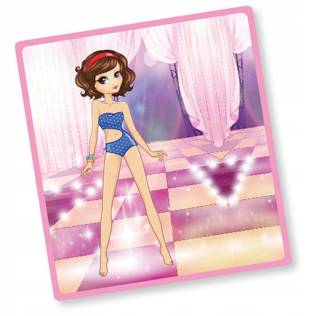FASHIONABLE LADY MAGNETIC PUZZLE