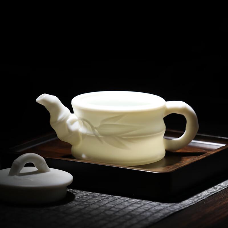 MULTIPOTENT Jade White Ceramic Kung Fu Teapot