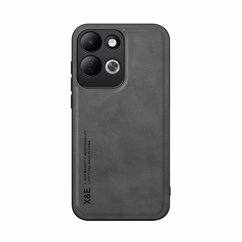 KEYSION Luxury Retro PU Leather Phone Case for Redmi 17 5G Soft Silicone+PC Shockproof Phone Cover for Xiaomi Redmi 17 4G 5G