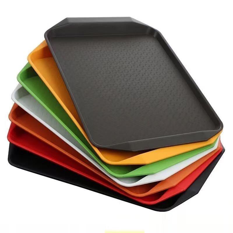 Rectangular Melamine Fast Food Serving Tray
