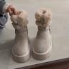 White Ankle Boots Plush Shoes Boots Women Australia Winter Footwear Low Fur Lolita 2026 Ladies Snow Shoes Winter Boots Lady Plus