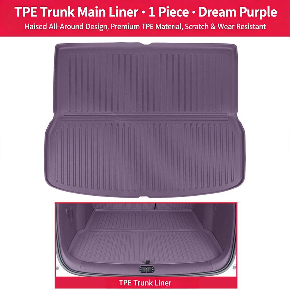 For Leapmotor B10/B01/B05 Trunk Mat TPE Full Surround Trunk Mat Waterproof And Wear-Resistant Car Interior Accessories