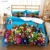 Lovely Carton Anime Al Season Soft Duvet Cover kawai Mai Beding set Premium Soft Comfortable Quilt Cover plus Pilowcase Single/Double/Quen/King