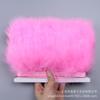 Encryption 8-10Cm Vascular Flannel Edge Clothing Accessories Material Colored Turkey Fluff Skirt Headdress