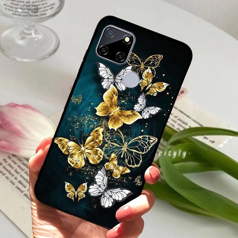 For Realme C25s C25 Case Silicone Soft TPU Cool Phone Cover for Realme C21 C21Y C25 C25s Cases RealmeC25 C 25S C 21 Funda Capa