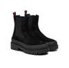 Suede Chelsea Boots Tommy Jeans Tjw Foxing EN0EN02631, Black