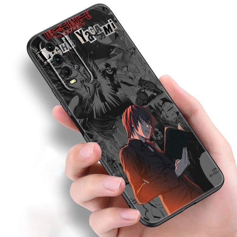 Anime Manga Death Note Ryuk Silikon Handyhülle Für Xiaomi Redmi Note 11 10 9 8 Pro 11T 10T 10S 9S 8T 9 9A 9C 9T Schwarze Hülle