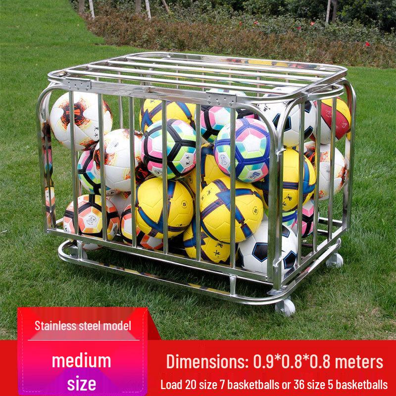 Ning Juli Foldable Mobile Sports Ball Storage Cart