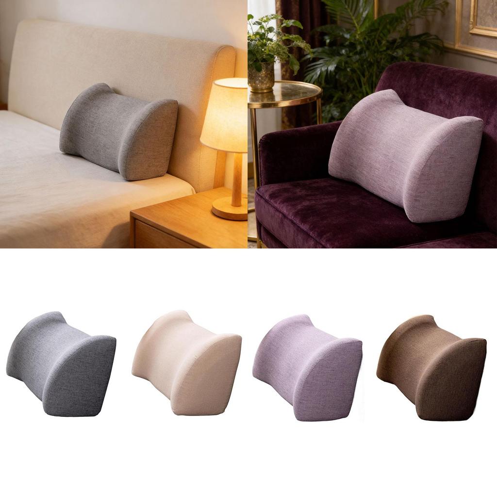 Back Cushion Support Sponge Comfort Low Pillow Office Chair Waist