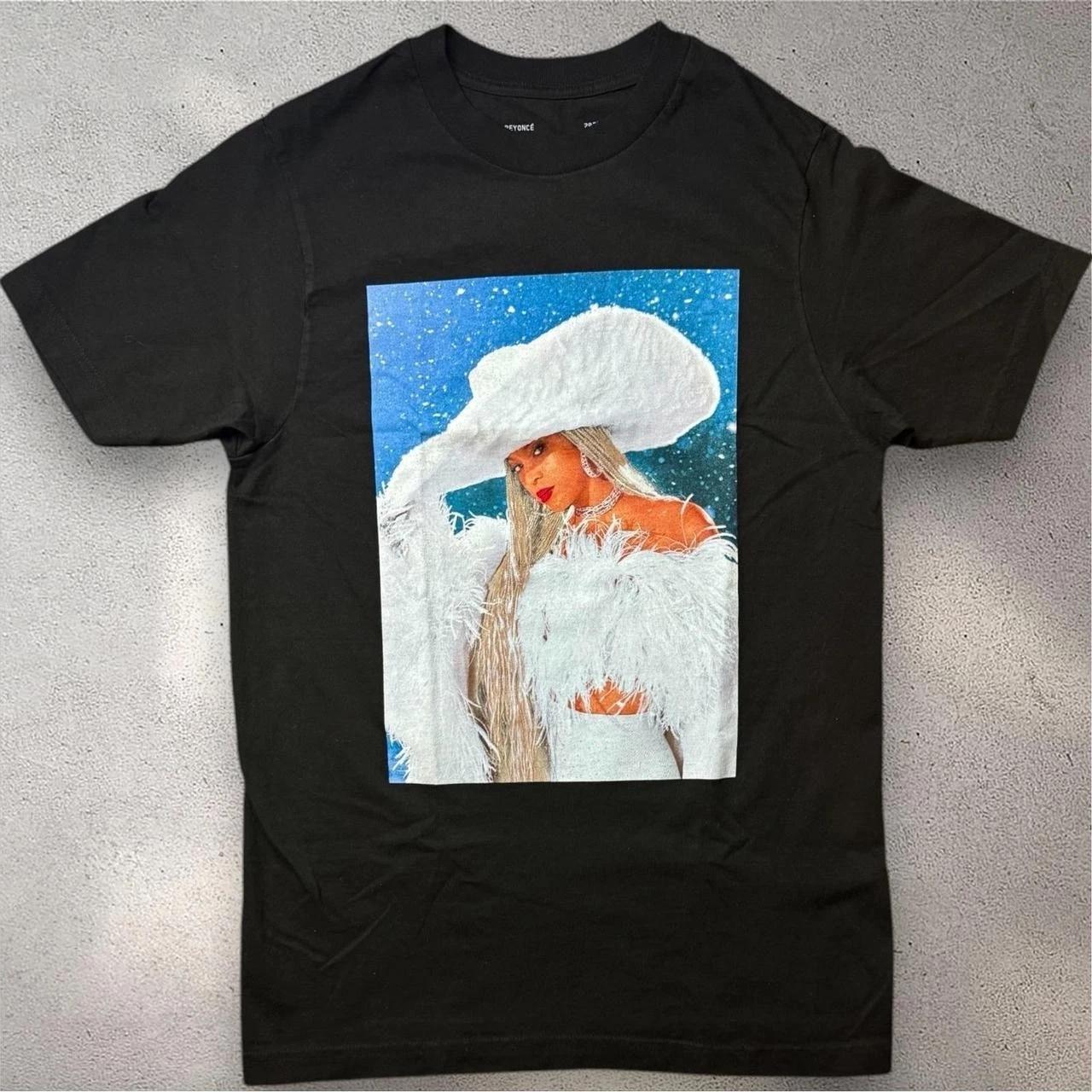 Beyonce Ho Ho Ho Down Holiday Graphic T- Shirt Black Mens Small Cotton 2025 L