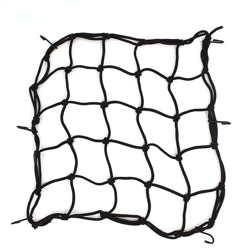 

Универсальная мотоциклетная сетка для багажа, крючки, аксессуары для мотоциклов, сетка для мотоцикла, сетка для банджи, держатель для шлема, черная сетка для багажа