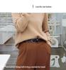 Women's Genuine Leather Black Thin Belt - Retro Fashion Accessory for Jeans