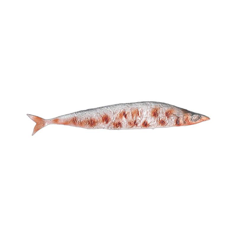 Teppanyaki Seafood Model: Saury, Squid, Small Octopus, Dried Fish Decoration Props