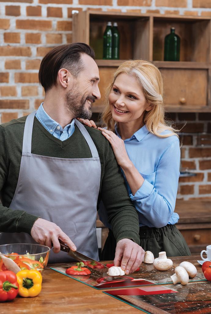 SZKLANA PŁYTA OCHRONNA NA KUCHENKĘ 90x52 KAWA