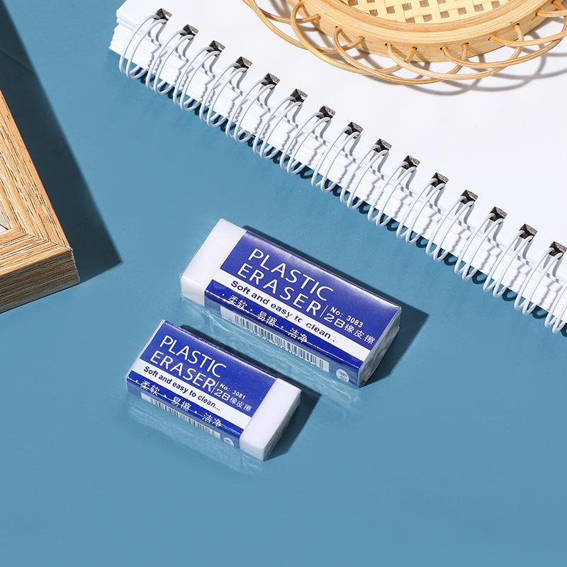 

Soft 2B Eraser for Exams: Smooth, Easy Erasing without Marks Small 9086 білий/слонова кістка