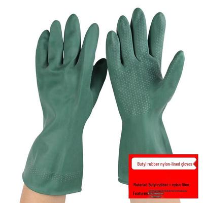 Guanti da lavoro Tingbai in gomma butilica per protezione chimica