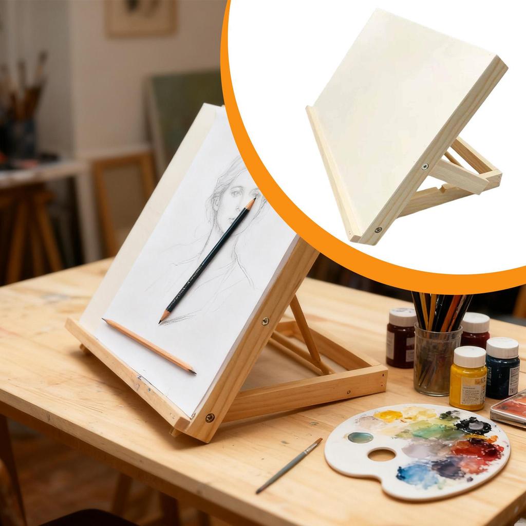 Tabletop Easel for Painting Display Stand Drawing Board Desktop Adults