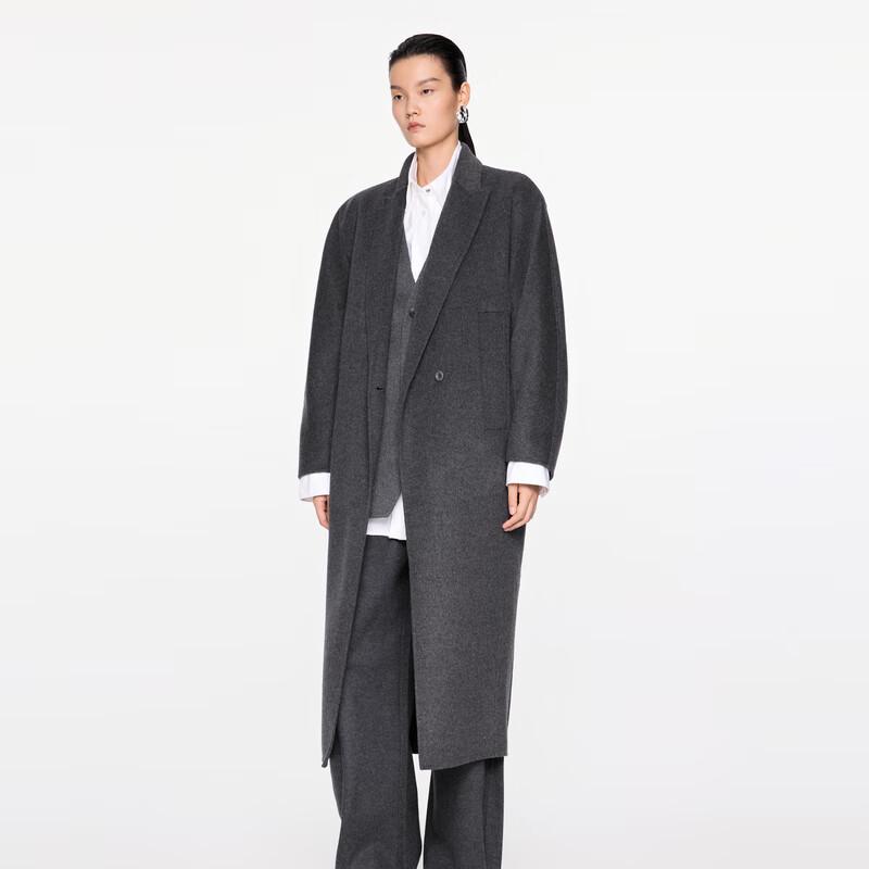 JNBY Women's Wool Blend Lapel Coat