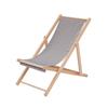 Pink Wooden Outdoor Lounge Chair for Beach, Balcony, Camping, and Garden
