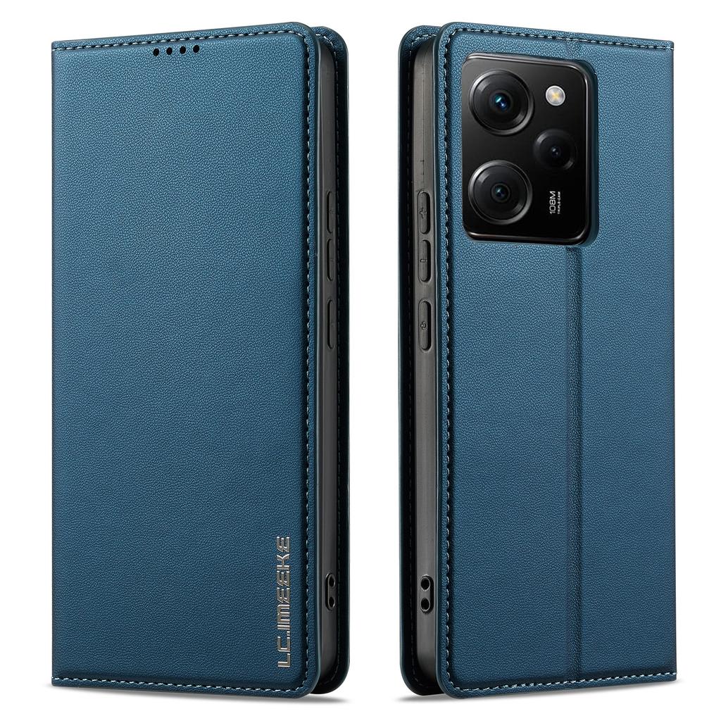 LC.IMEEKE L1 Series for Xiaomi Poco X5 Pro 5G/Redmi Note 12 Pro 5G Case PU Leather Wallet Stand Phone Cover
