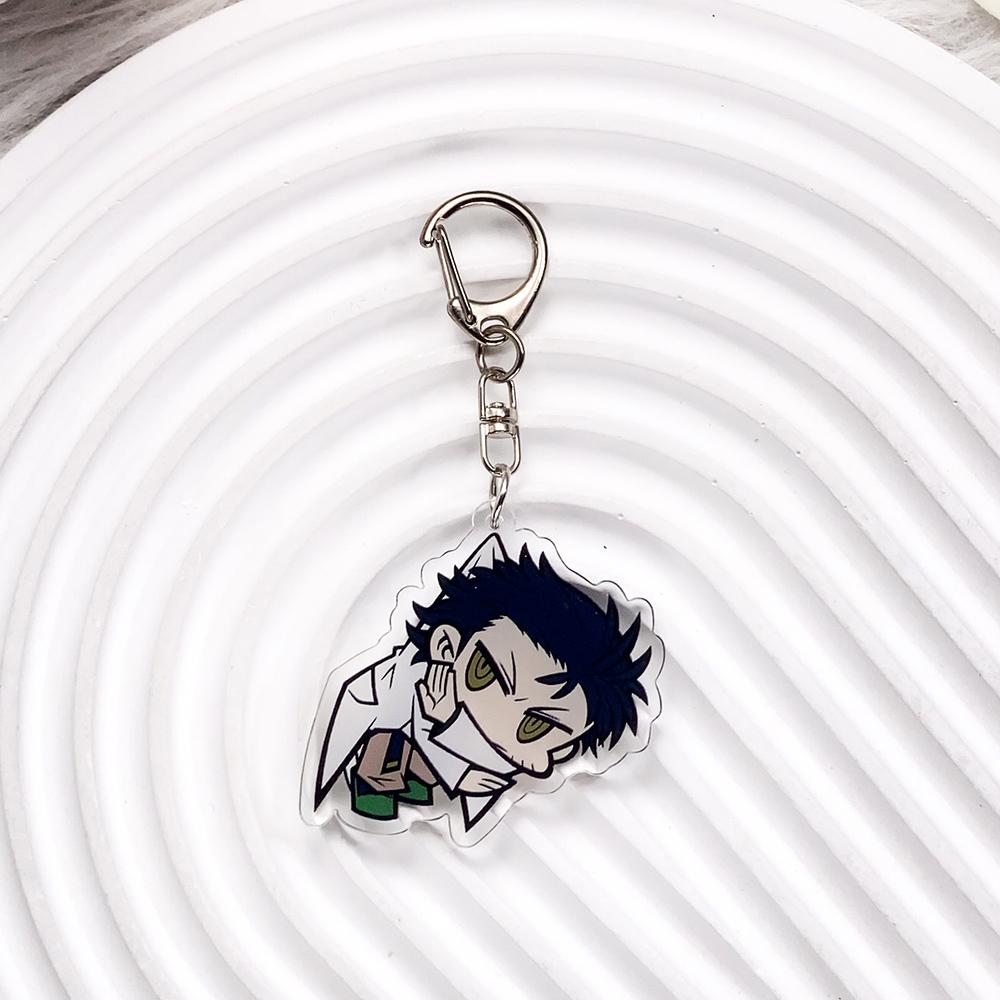 Anime Characters Steins;Gate Trendy Acrylic Keychain Accessories Bag Charm Creative Backpack Pendant Keyring Gifts For Friends