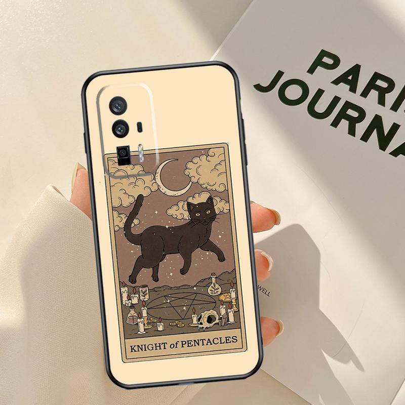 The Empress Tarot Cat Art Print Case For Xiaomi 15 14 Ultra 13T 14T 15T Pro 17 Pro Max POCO X7 Pro X3 X5 X6 F5 F6 F7 F8 Coque