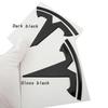 TBQW4 1pcs ABS for Tesla Model 3 Mode Y Car Front Hood Logo Cover Emblem Sticker Styling Auto Body Rear Trunk Badge Accessories