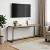 TV Stand 113.5 X 35.5 X 42 Cm Artisan Oak Engineered Wood