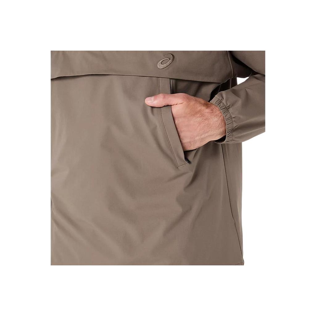 Asics Casual Sports Fashion Classic Jacket Men Jacket Light-Gray Brown 2031E893-020