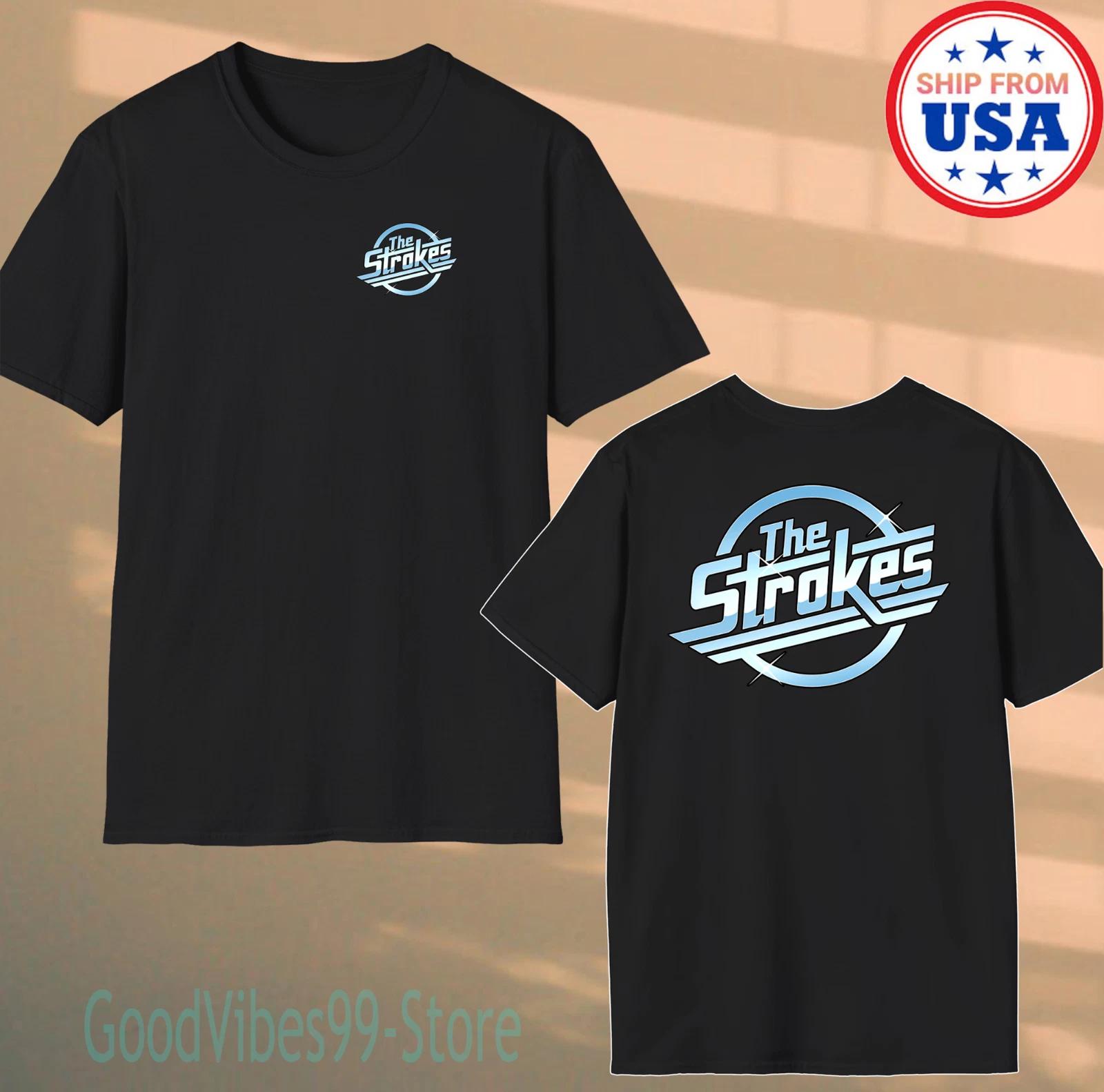 The Strokes Men s Black Size S-5XL 3XL