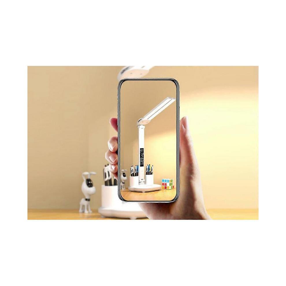 Touch LED Table Lamp Rechargeable Table Lamp with 3 Color Modes And 5 Brightness Reading Light