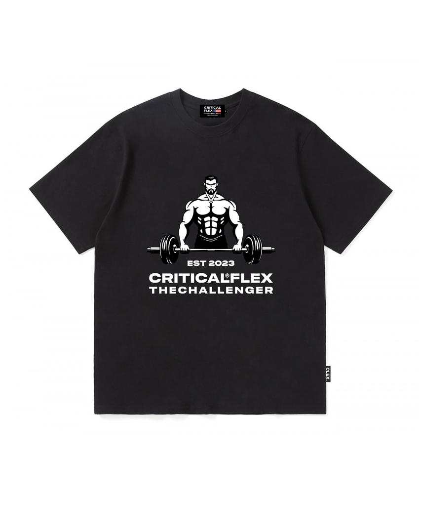 Keulitikeolpeullegseu Cf Muscleman Short Sleeve T-Shirt Black