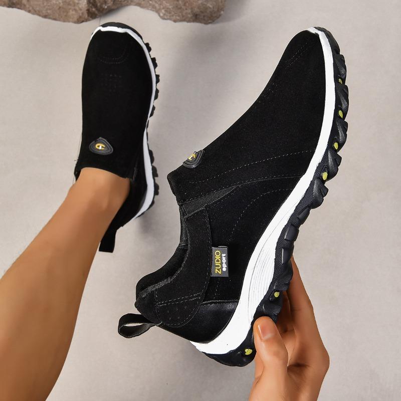 Outdoor Casual Men's Shoes, Sports Casual Shoes, Fashionable Round Toe Shallow Mouth Men's Single Shoes