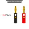 4MM Gold-Plated Pure Copper Banana Plug Speaker Audio Cable Connector