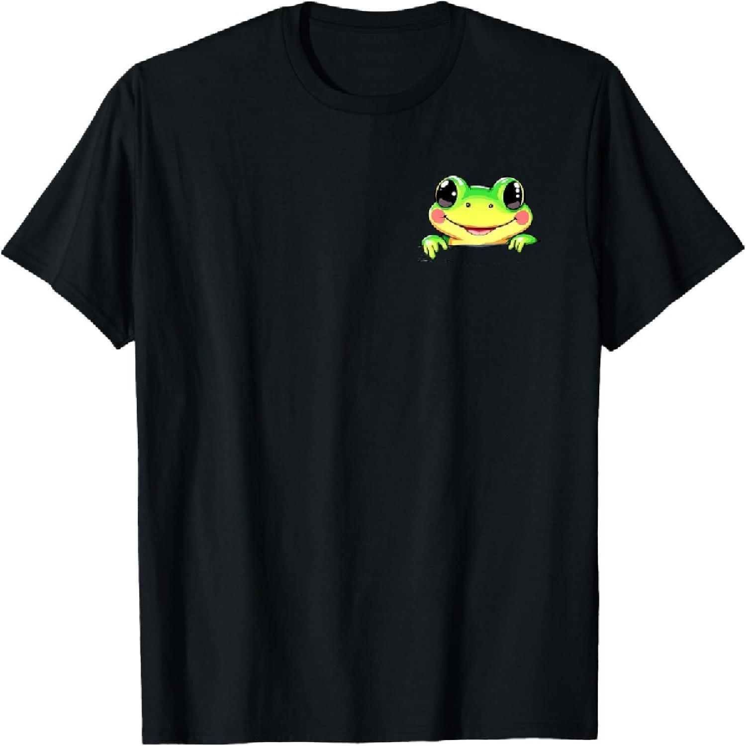 

Funny Pocket Frog Lover Men Women Boys Girls Kids Toddler T-Shirt XXXXXL різнокольоровий