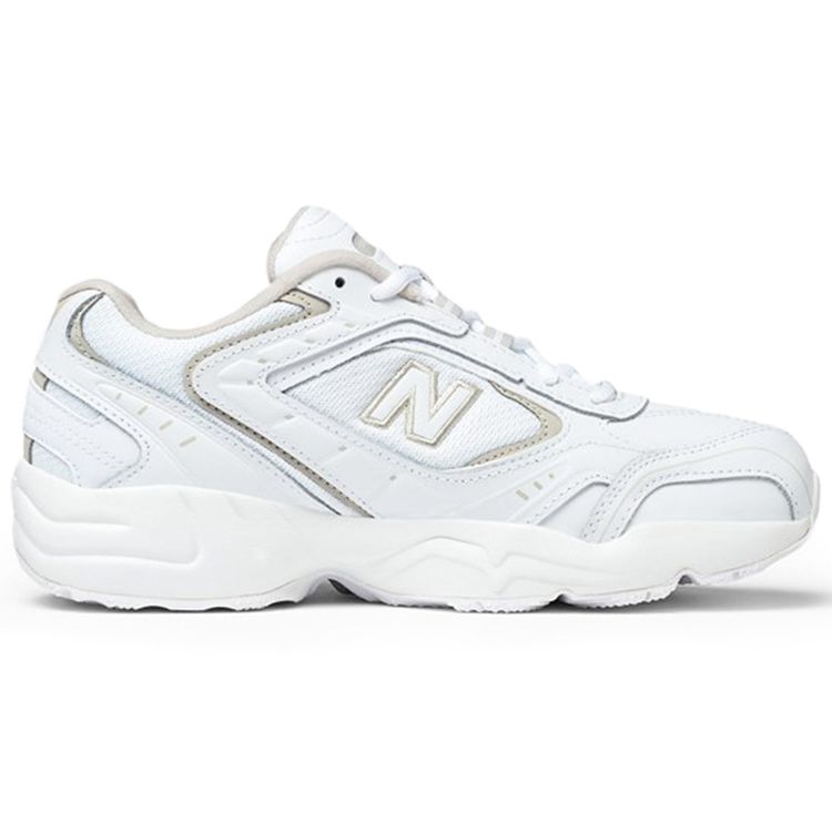 New Balance 452 Białe Światło Cliff Grey Damskie Sneakersy Czarne WX452SG