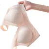 FitonTon Women's Push-Up Bra, Anti-Sagging, Side Support, Lace Bra, Thin Style, Minimizing for Large Breasts, Beautiful Back Design Bra