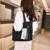 Summer New Women's Class Bag Multi-pocket Long Large-capacity Women's Bag Japanese and Korean Handbag Transparent Bag
