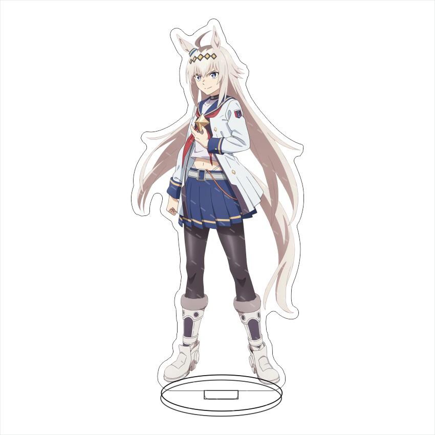 Uma Musume: Cinderella Gray 15CM Acrylic Standee - Perfect Desk Decor & Collection Display for Anime Fans, Ideal Gift