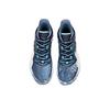 Anta Quick Decision Fabric Synthetic Leather Shock Absorption Non-Slip Wear-Resistant Mid-Top Basketball Shoes Men Sneaker Blue White 112041612-3
