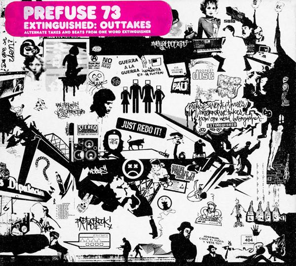 CD PREFUSE 73 - Extinguished: Outtakes (Alternate T WAP164CD Warp Records 2003 UK Dance & Electronica Used
