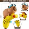 Cute Capybara Banana Water Gun Long Range Cartoon Animal Spray Toy Summer Beach Pool Outdoor Water Fight Toys For Kids Gift