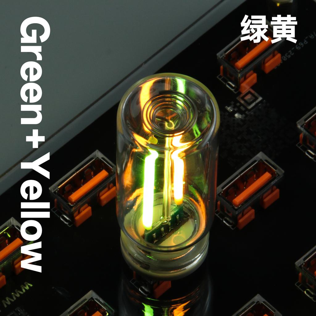 USB Car LED Light Dual Colors Touch Control Atmosphere Lights Bulb Incandescent Lamp LED Filament Bedroom Night Decoration