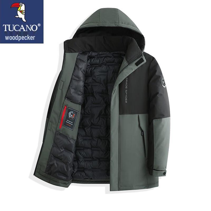 

TUCANO Men s Hooded Warm Casual Winter Coat 4XL