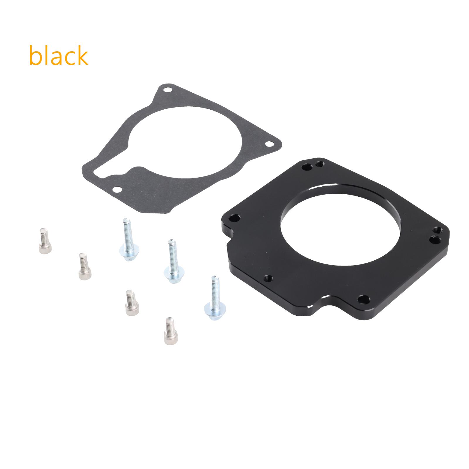Drive By Cable Throttle Body Adapter Compatible LS3 4 Bolt Intake to LS1 3 Bolt TB DBC LS2 intake manifold 551511XG 551567 чёрный