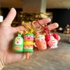 Summer Magnetic Keychain Crayfish Beer Pendant Street Stall Gift Doll Wholesale Couple Bag Pendant