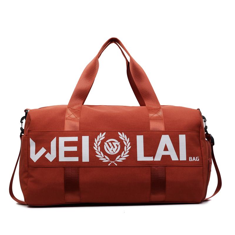 

Oxford Fitness Bag Sports Bag Multifunctional Small Fitness Training Bag Wear-resistant Yoga Sport Backpack for Outdoor коричневый