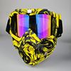 Moto Snow Goggles Mask UV400 Outdoor Riding Men's Windproof Sand Goggles Helmet Mask Mask