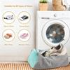 Cylindrical Shoe Washing Bag Polyester Laundry Shoe Protector Prevent Deformation